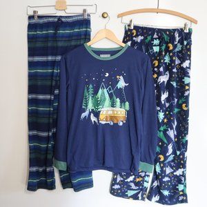 Eddie Bauer Camping PJ Set Youth Large 14/16